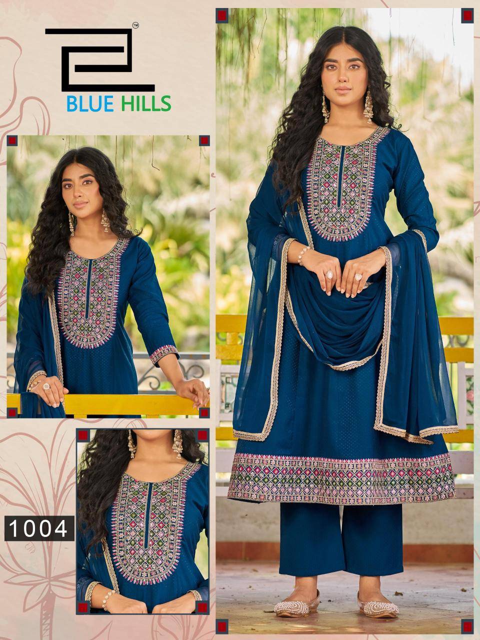 Blue hills mumtaz vol 10 Kurti Manufacturer in Delhi